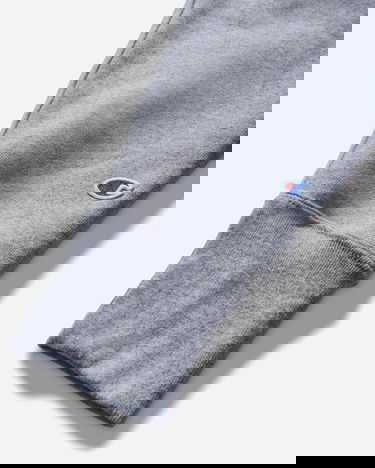 Mikina Champion Made in USA Reverse Weave Zipped Hoodie Šedá | 221583 X070, 4