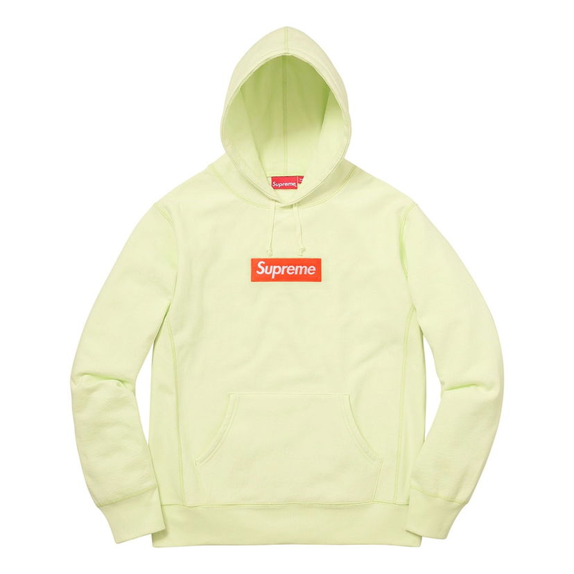 Mikina Supreme Box Logo Hoodie Zelené | SUP-FW17-614