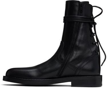 Oblečenie Ann Demeulemeester Ann Demeulemeester Heiko Leather Boots Čierna | CO02-M-A40-LT047-099, 2