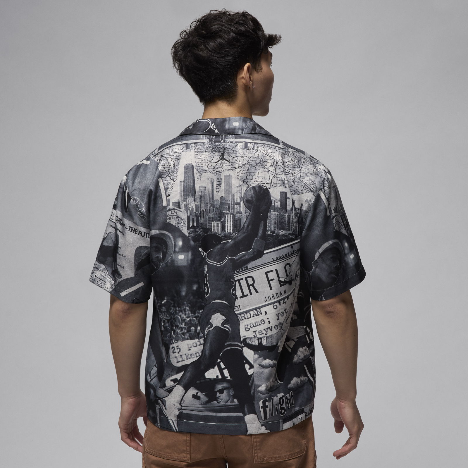 Essentials Printed Camp Top