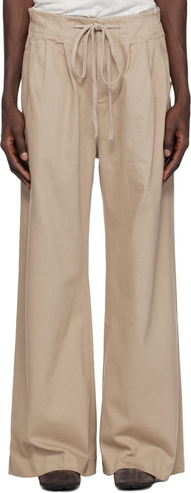 Nohavice Entire Studios Entire Studios Cinch Trousers Béžová | ES2546TA, 0
