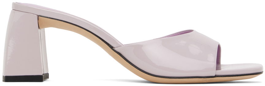 Tenisky a topánky BY FAR Romy Patent Leather Heels Fialová | 23CRROMYMDAWP, 0