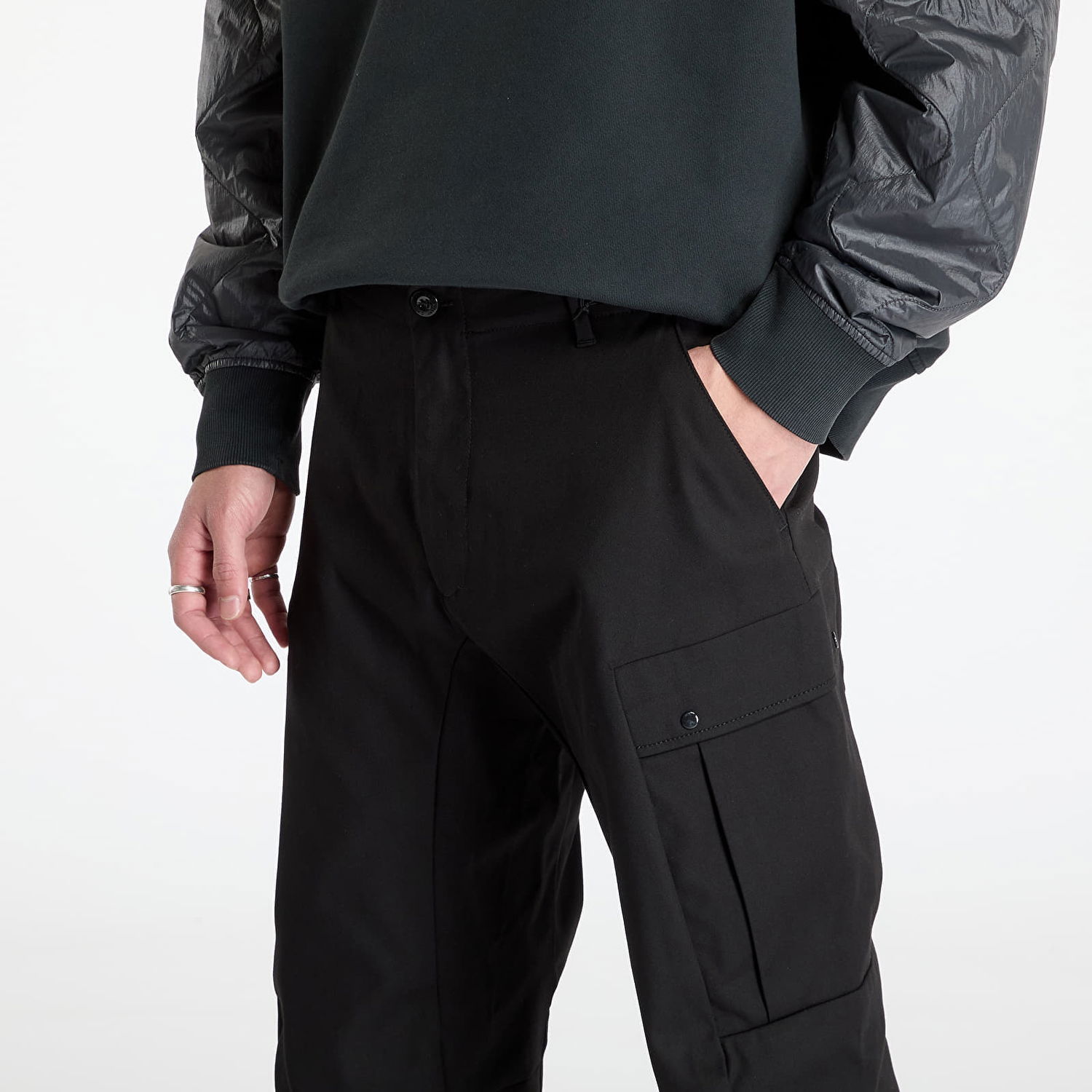 Cargo nohavice C.P. Company Cargo Pants Čierna | 17CMPA118A110175A-999, 1