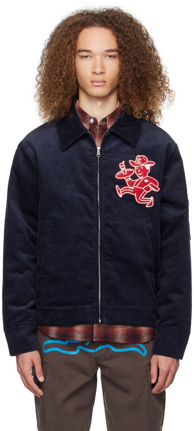 Bomber bunda BBC IceCream Patch Corduroy Jacket Navy | IC23404, 0
