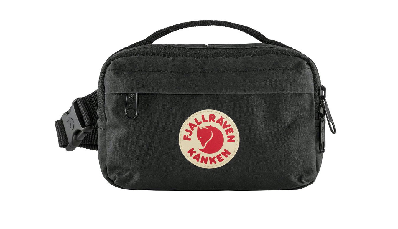 Ľadvinka FJÄLLRÄVEN Kånken Hip Pack Čierna | F23796-550, 1