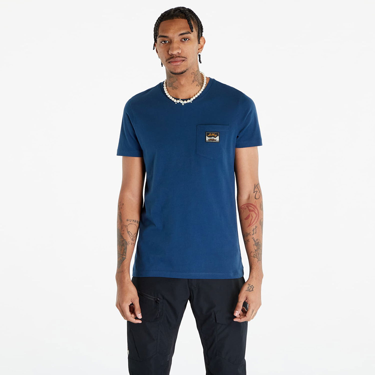 Tričko Lundhags Lundhags Knak T-Shirt Modrá | 1119099-480, 0