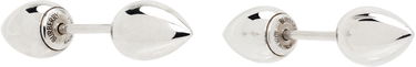 Náušnice Burberry Small Spear Stud Earrings Metalická | 8085317, 1