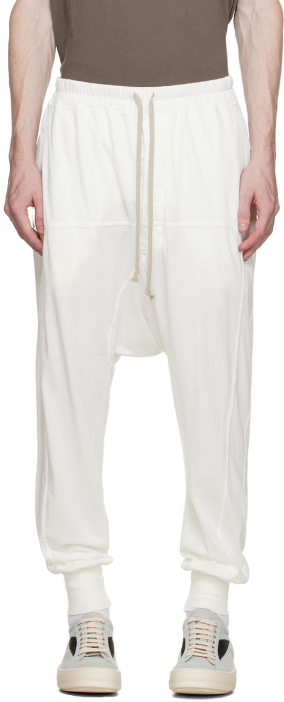 Tepláky Rick Owens DRKSHDW Drawstring Sweatpants Biela | DU02C5395 RN, 0