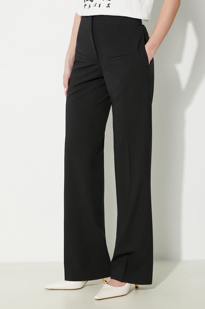 Nohavice JW Anderson JW Anderson Front Pocket Straight Trousers Čierna | TR0332.PG1321.999, 0