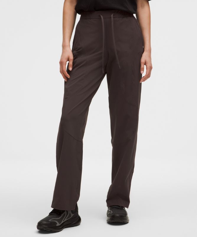 Tepláky lululemon Mid-Rise Nylon Track Pant SLNSH Collection Hnedá | prod20000387, 1