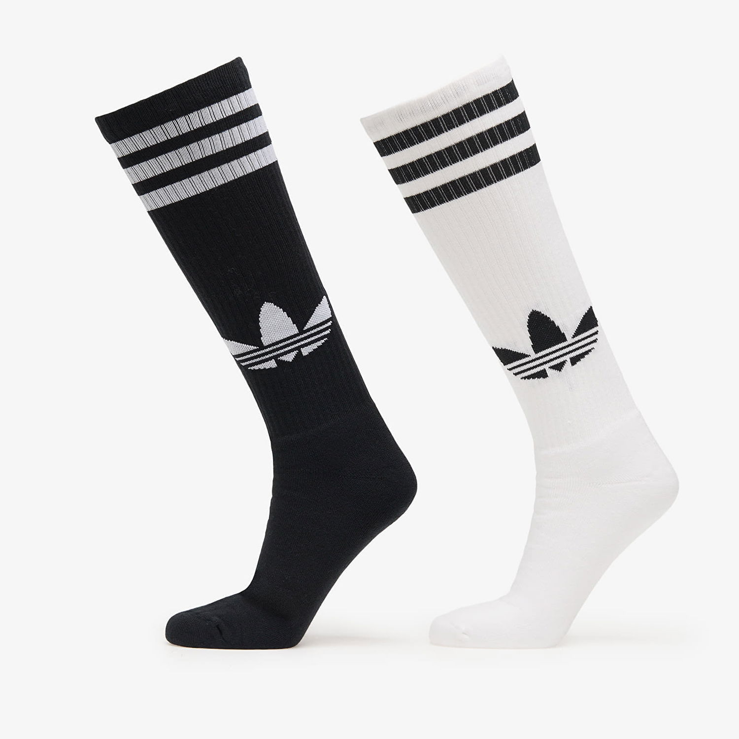 Ponožky adidas Originals Knee Sock 2-Pack Biela | JC8878, 0