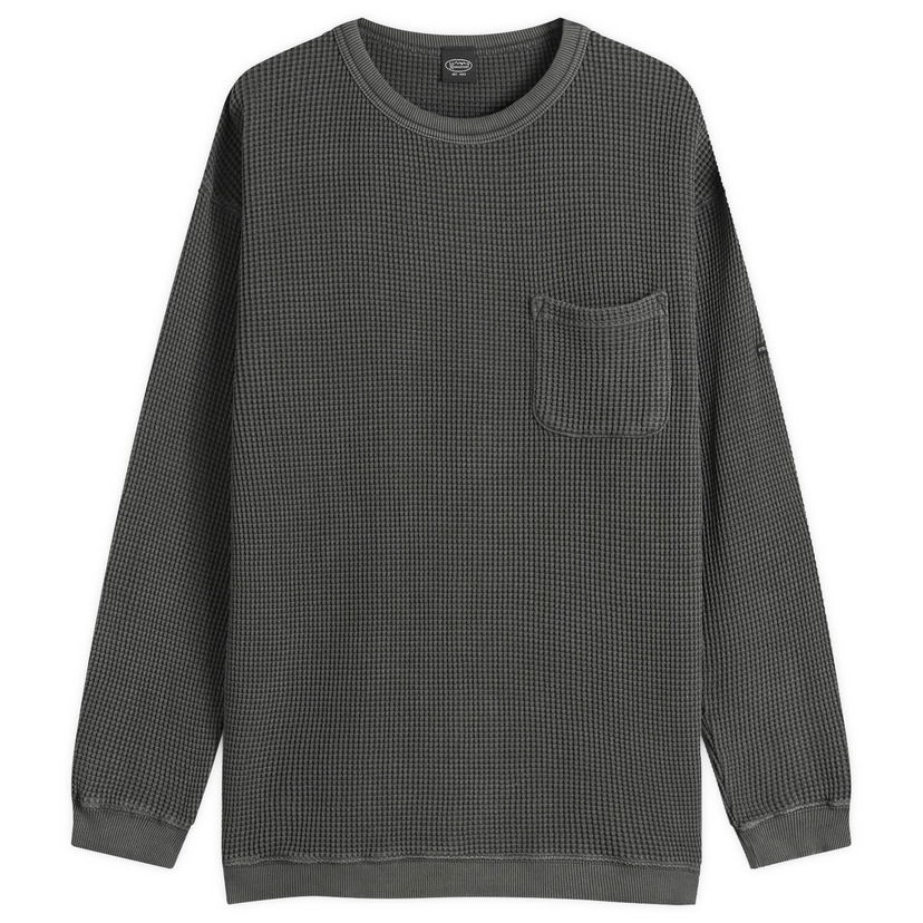 Tričko Manastash Heavy Snug Thermal Long Sleeve T-Shirt Šedá | 7925230012-010