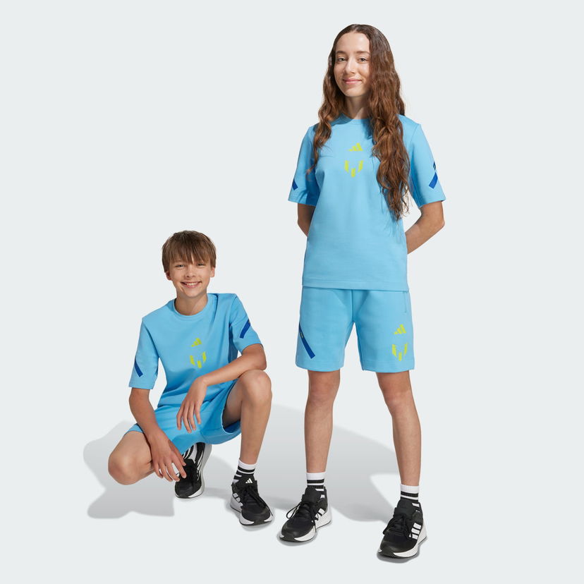 Šortky adidas Performance Messi ZNE Sportswear Shorts Tyrkysová | KB2133