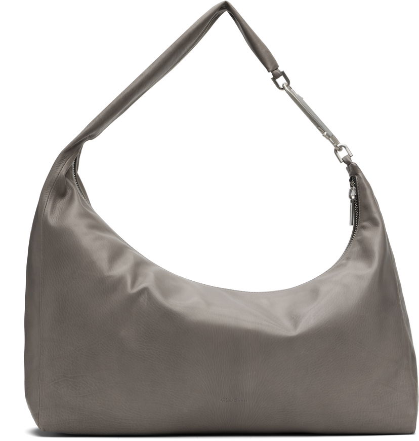 Kabelka Rick Owens Rick Owens Cropped Gemini Bag Šedá | RA02E0728 LCA