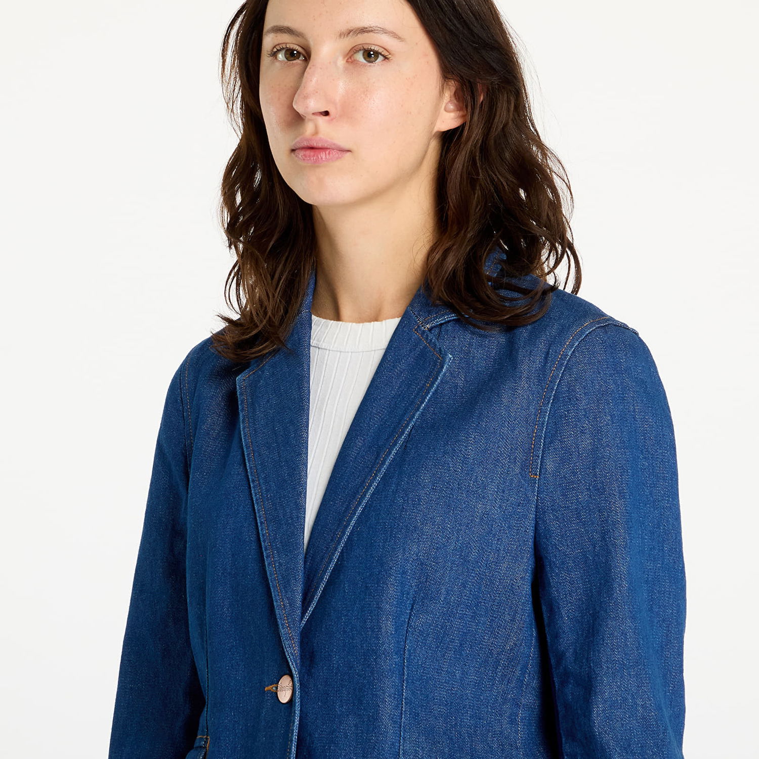 Bunda Wrangler Blazer Jacket Unworn Modrá | 112356492, 1