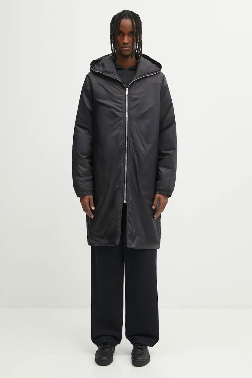 Parka Rick Owens DRKSHDW Sealed Windbreaker Hooded Long Parka Čierna | DU02E7973.NP