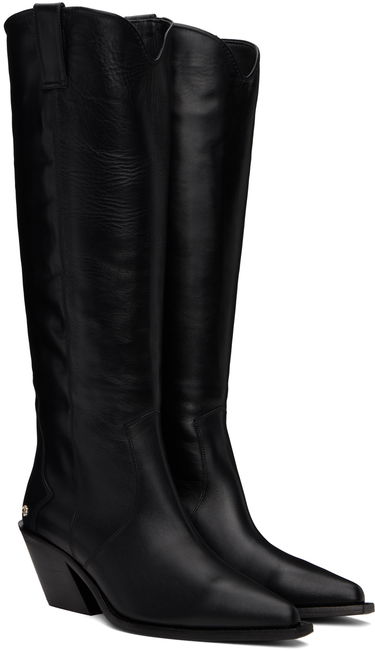 Oblečenie Anine Bing ANINE BING Tania Tall Boots Čierna | A-14-4142-000, 3