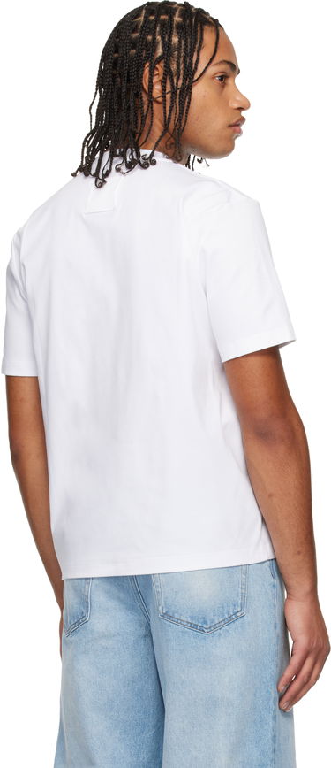 Tričko LANVIN Bouclette Logo T-shirt Biela | RM-TS0115-J234-E25, 2