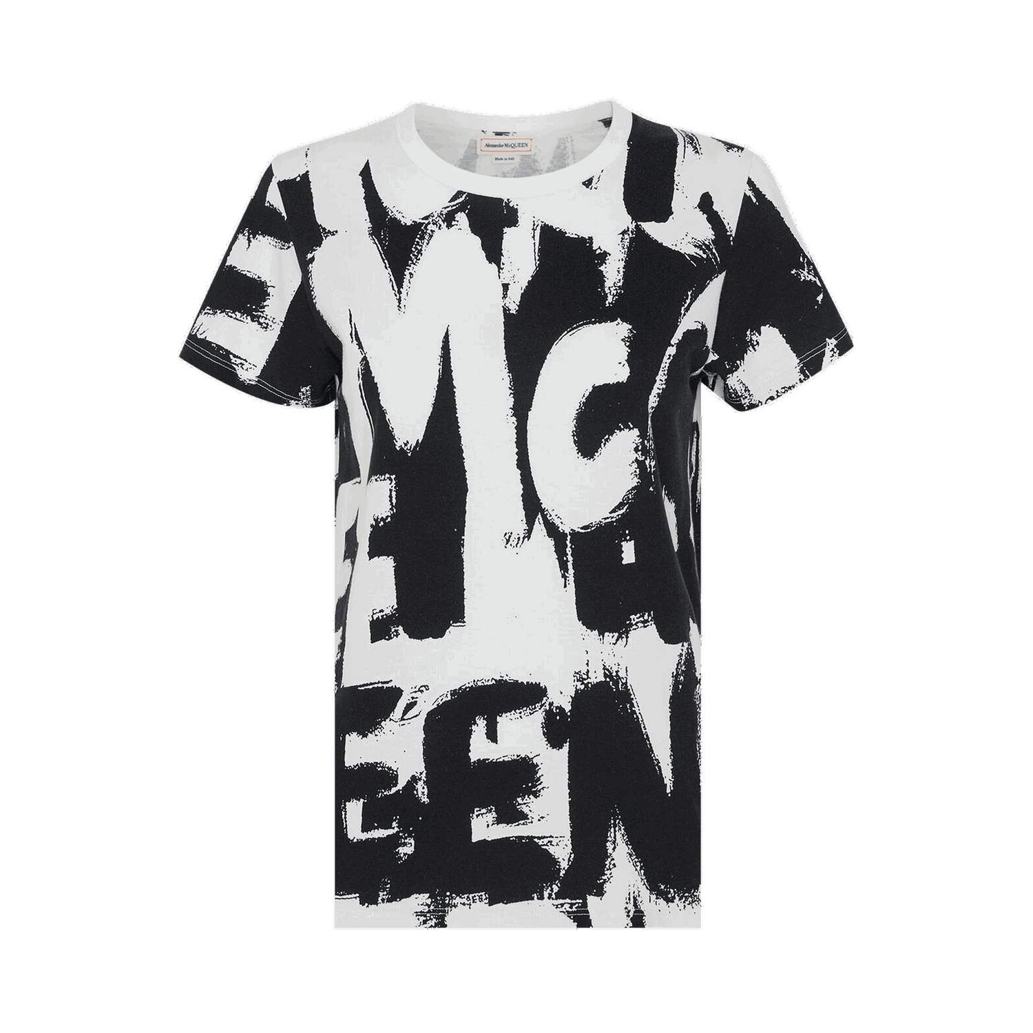 Tričko Alexander McQueen Allover Grafitti T-Shirt Rôznofarebný | 710630QZAGB0909, 0