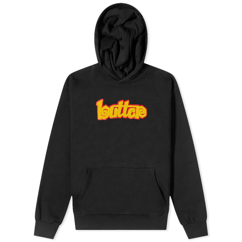 Mikina Butter Goods Swirl Hoodie Čierna | BUTTERQ1240075