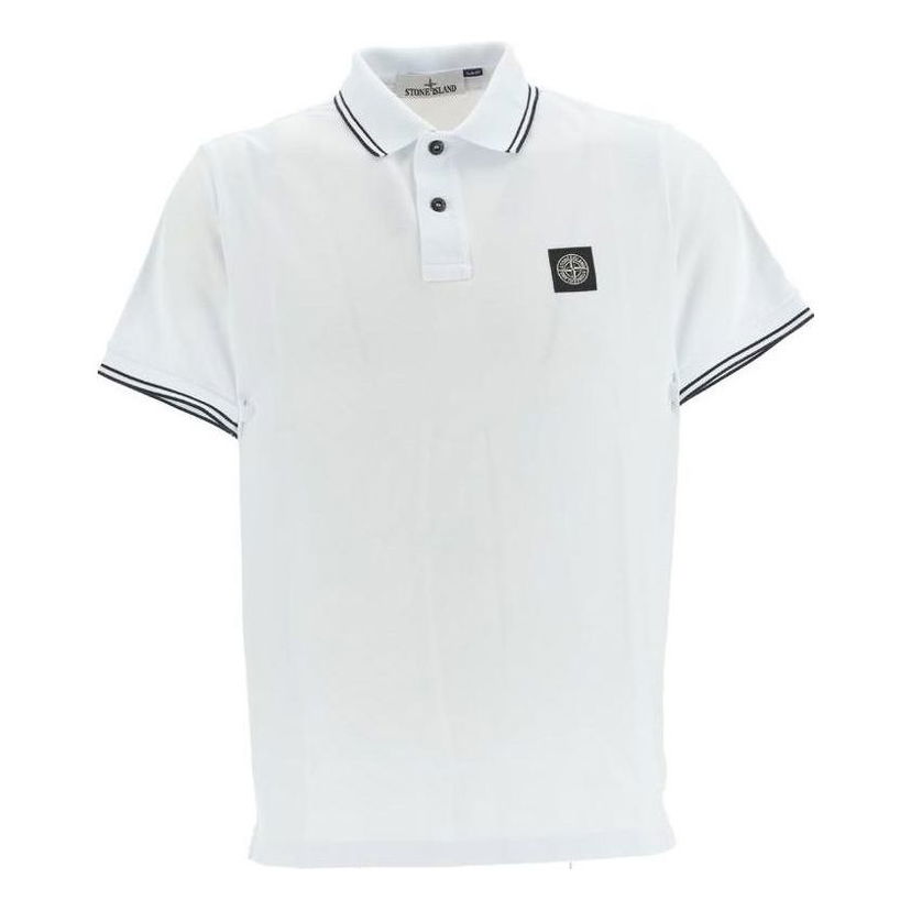 Polo tričko Stone Island Polo Shirt Biela | 79152SC18-A1001