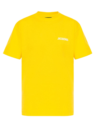 Tričko Jacquemus Le T-Shirt Logo Žltá | 216JS207-2480-250