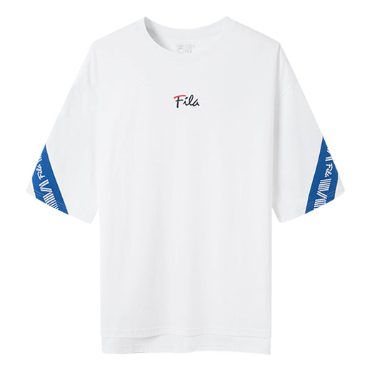 Tričko FILA Loose Short Sleeve T-Shirt Biela | F11M938126F-WT
