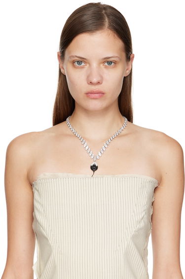 Náhrdelník Ottolinger Ottolinger Exclusive Diamond Dip Necklace Čierna | 2500610, 1