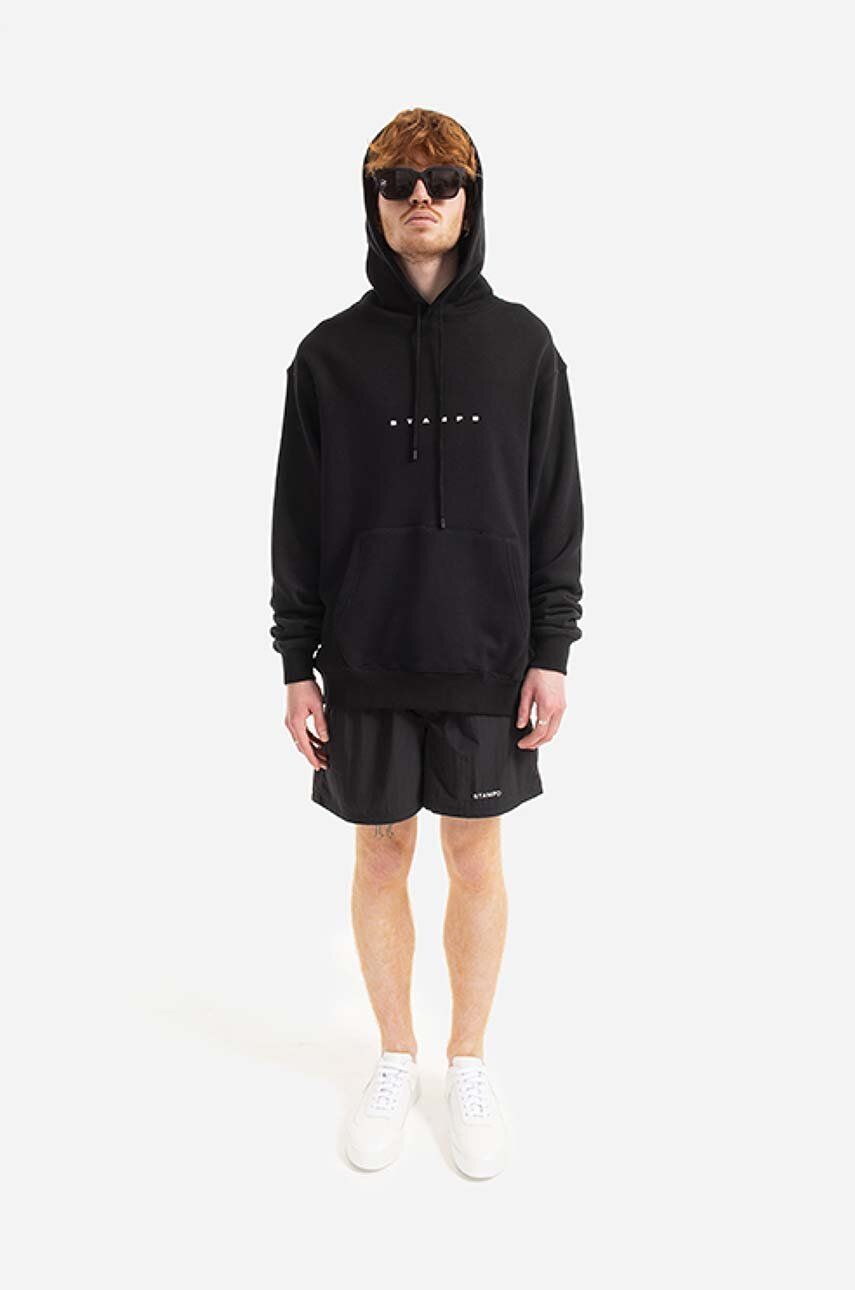Mikina Stampd Hoodie Čierna | SLA.M2827HD, 1