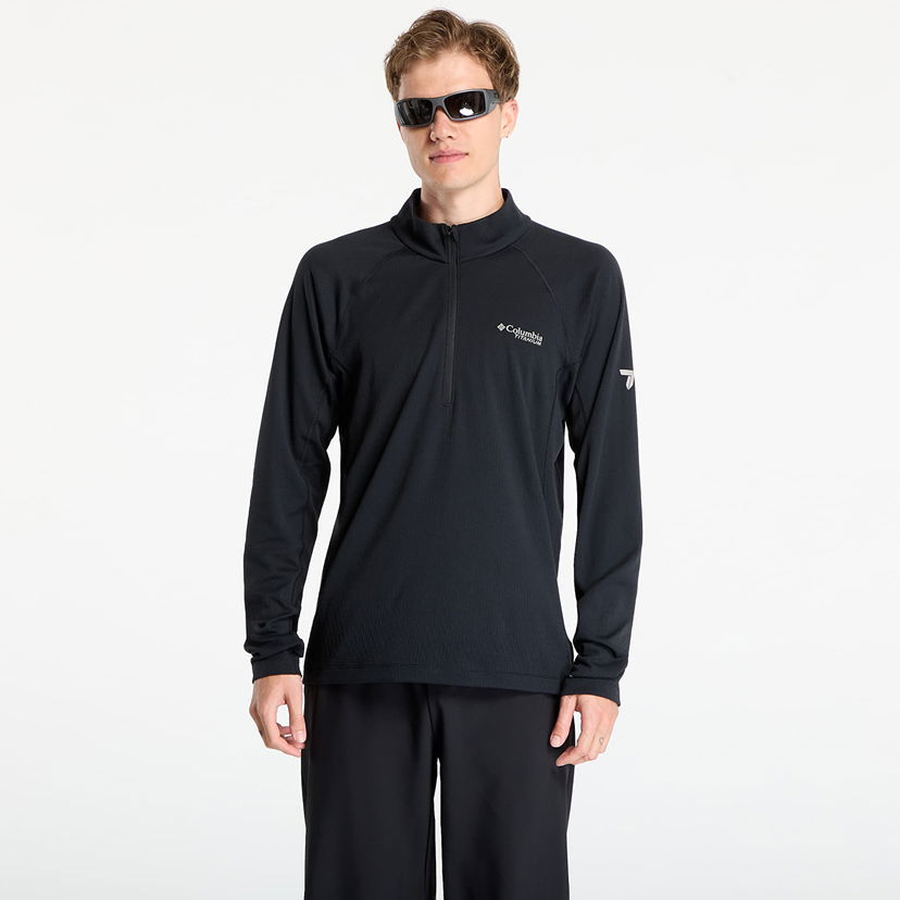 Tričko Columbia DriVenture™ Half Zip Top Čierna | 2136961010