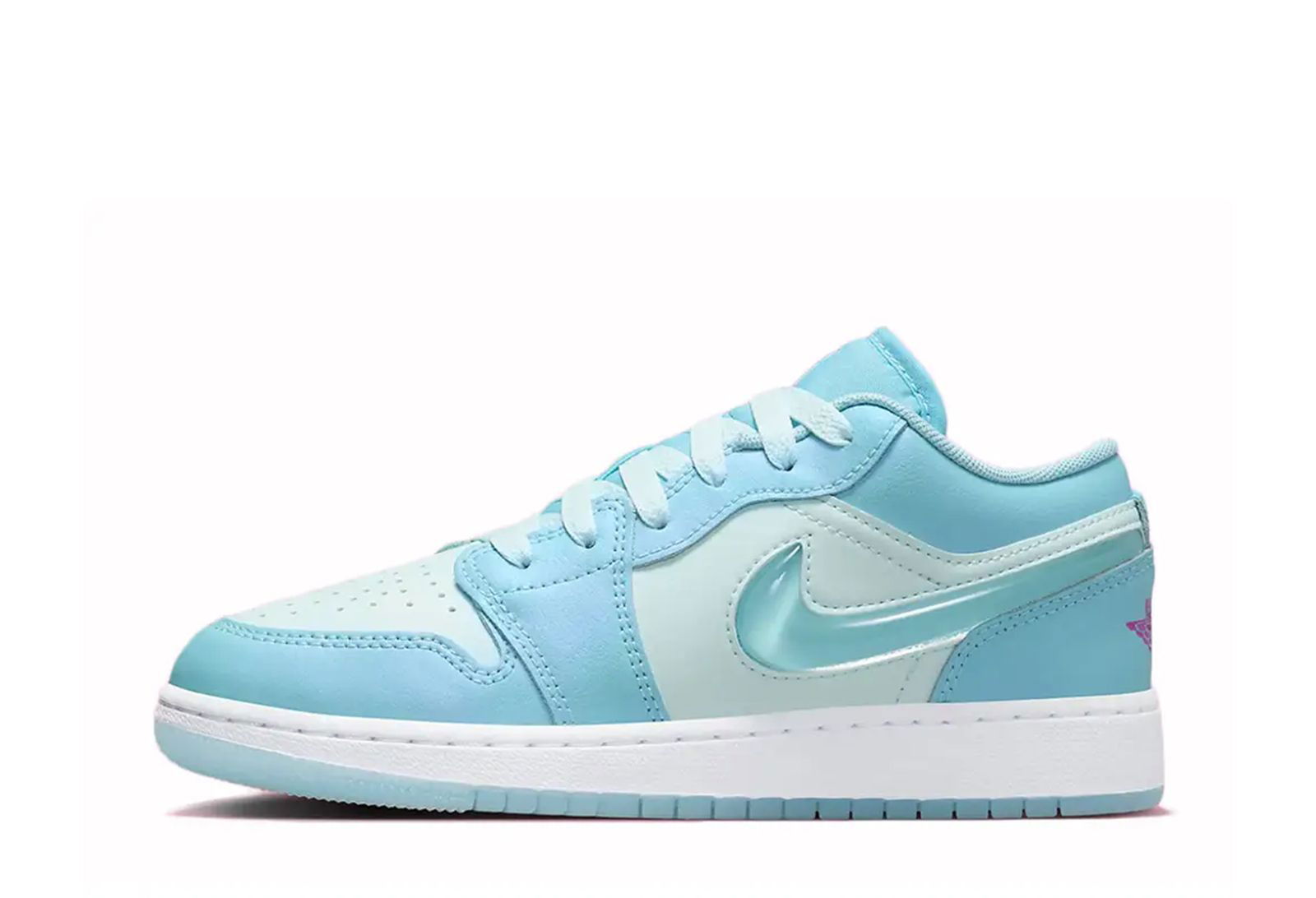 Air Jordan 1 Low GS Aquarius Blue - US 4Y