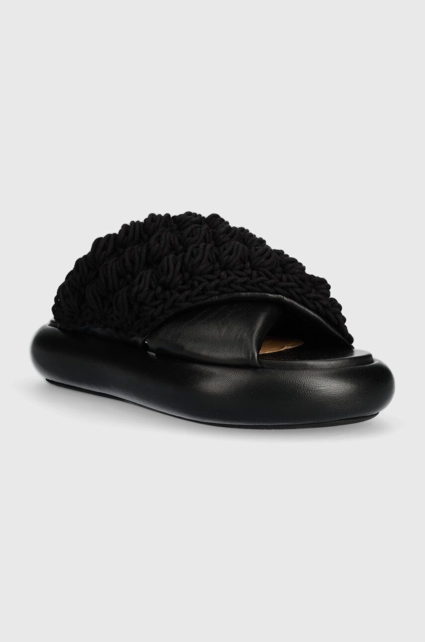 Tenisky a topánky JW Anderson Crochet Twister Platform Čierna | ANW42027A.999, 1