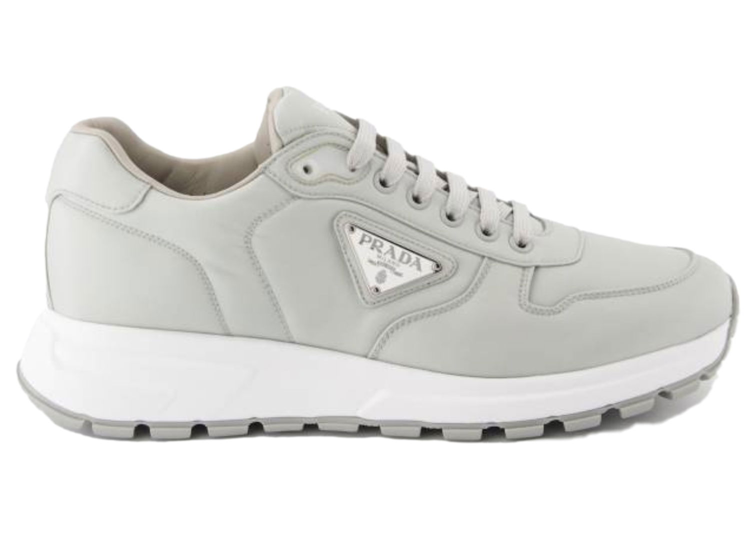 Tenisky a topánky Prada Re-Nylon "Grey White" Šedá | 2EE369 F G000 3LFV f073x, 0