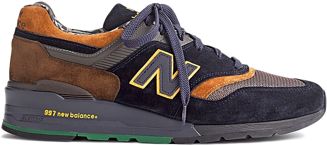 Tenisky a topánky New Balance J. Crew x 997 Wild Nature Pack Grizzly Bear "Tree Bark" Rôznofarebný | M997JCN