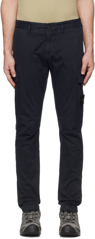 Cargo nohavice Stone Island Stone Island 'OLD' Broken Twill Cargo Pants Navy | K1S153100306S0004, 0