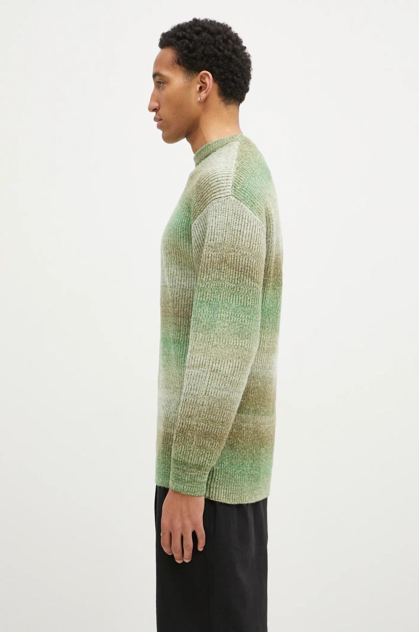 Sveter Butter Goods Beams Knit Sweater Zelené | BG243301, 1