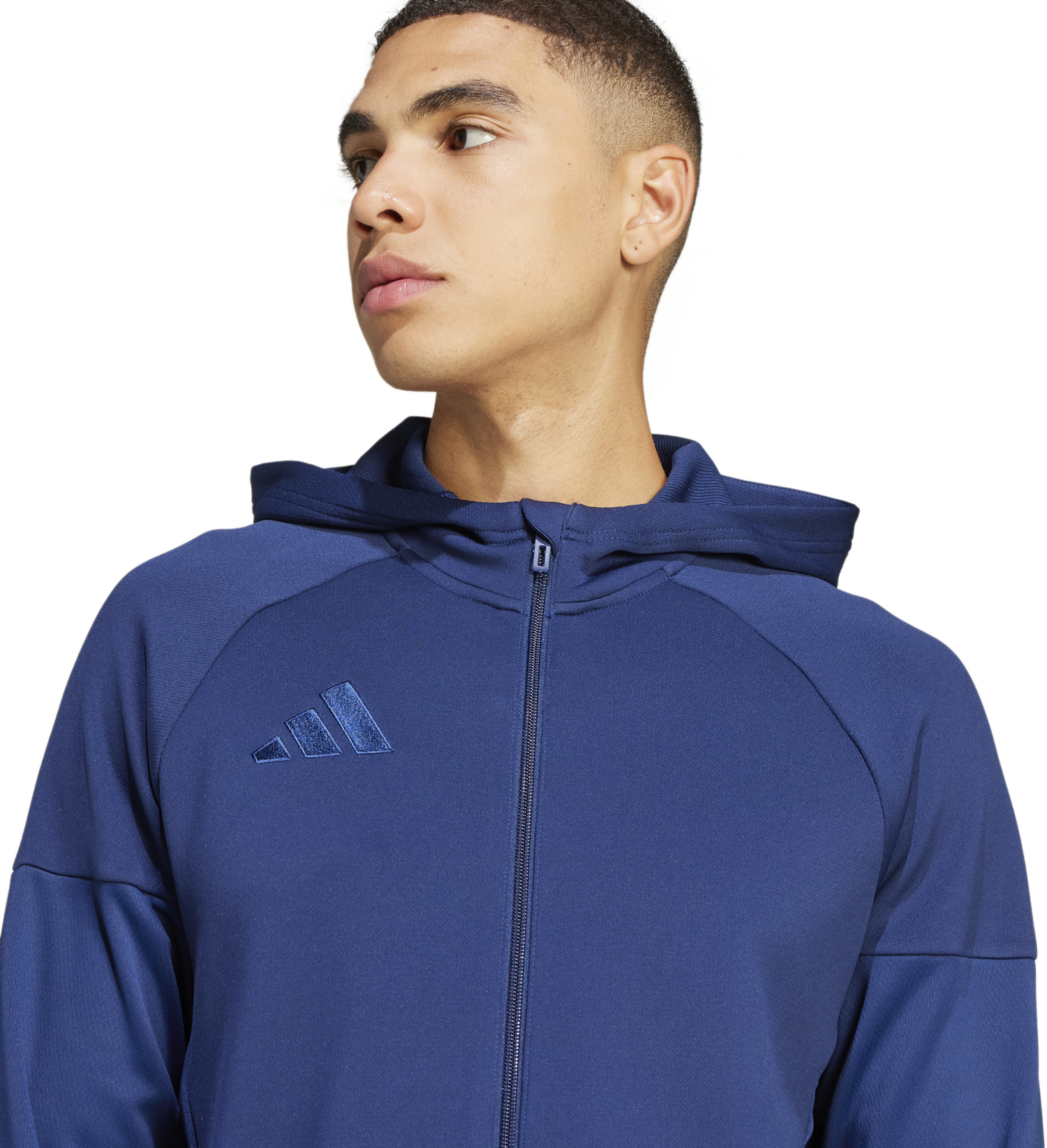 Mikina adidas Originals TIRO25 FZ Hoodie Modrá | jc5131, 1