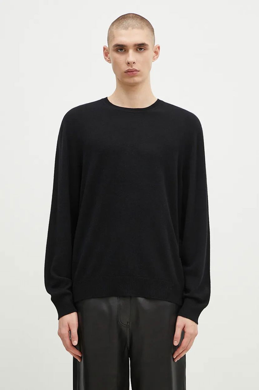 Sveter 032C Cashmere Blend Crewneck Sweater Čierna | F24.URK.1571.000