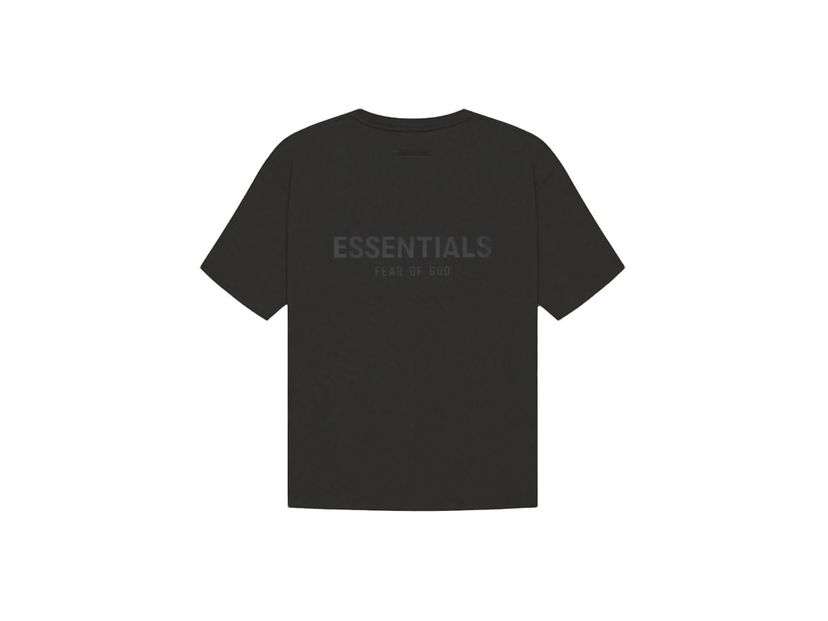 Tričko Fear of God Essentials S21 T-shirt Black Limo Čierna | 125SU212060F