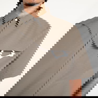 Košeľa HELIOT EMIL Nylon Shirt with Carabiner Hnedá | HE_M_05_018_P04_DG23, 2