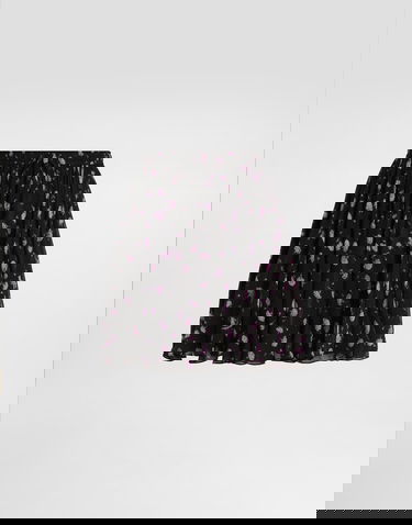 Sukňa Dolce & Gabbana Dolce & Gabbana Carnations-print Chiffon Circle Skirt Rôznofarebný | F4DB6TIS10ZHN5XX, 0