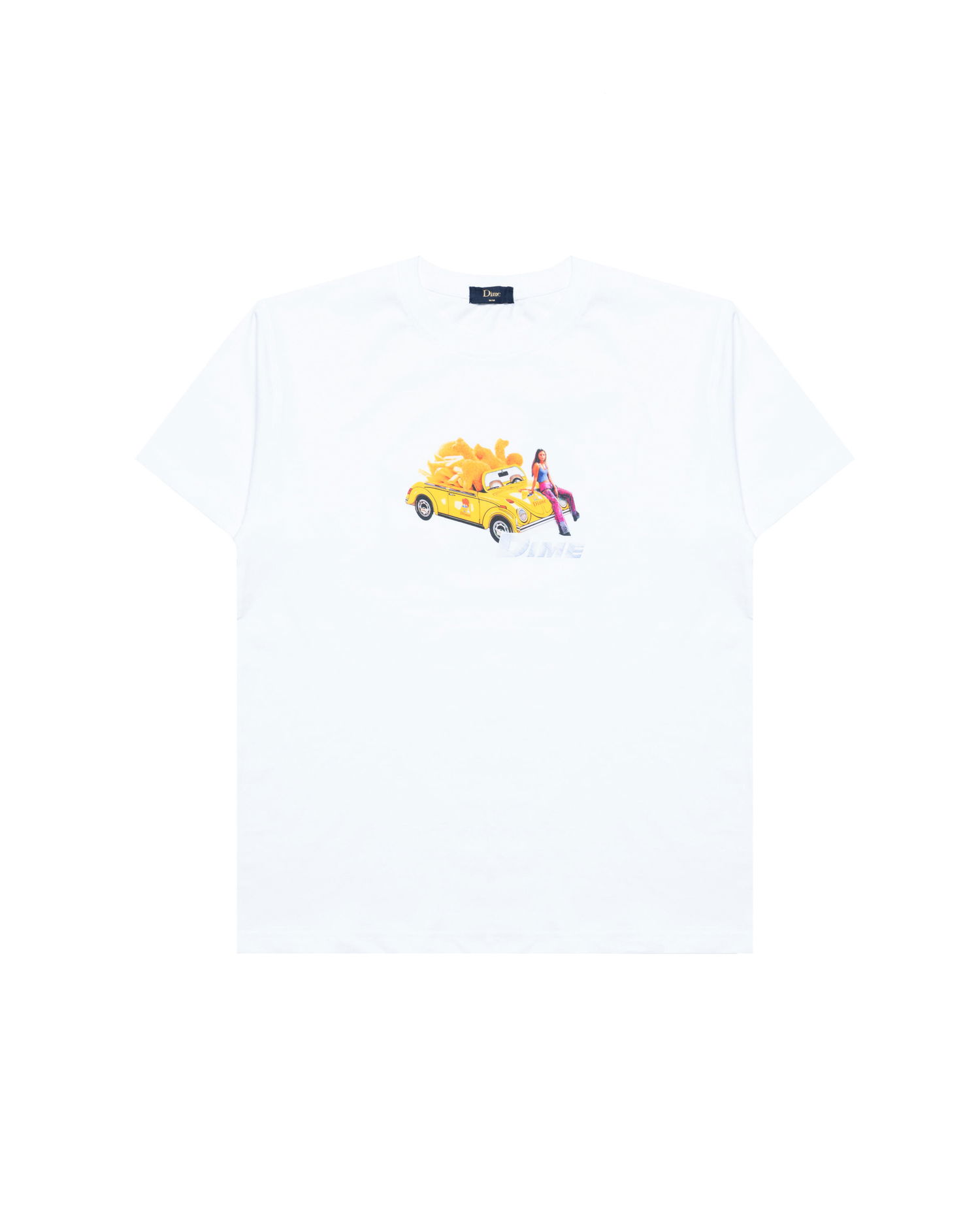 Tričko Dime 2Fast 2Delicious Graphic T-Shirt Biela | DIMEHO2466WHT, 1