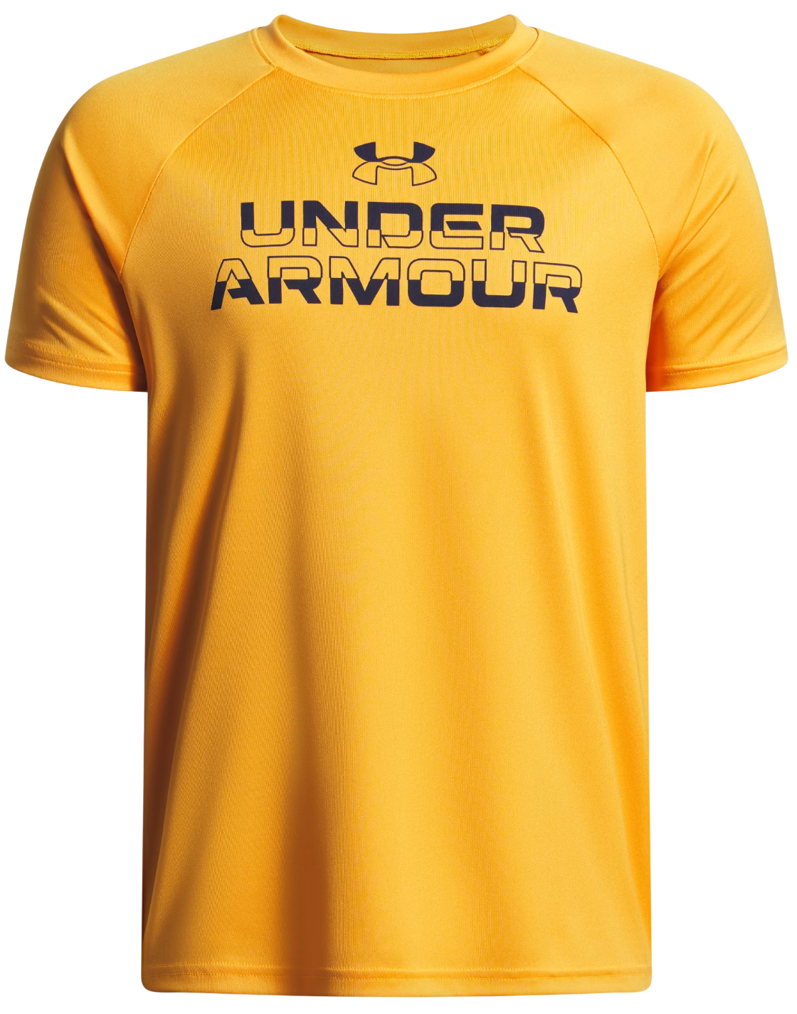 Tričko Under Armour Short Sleeve Tech Split Wordmark T-Shirt Žltá | 1383010-793, 0