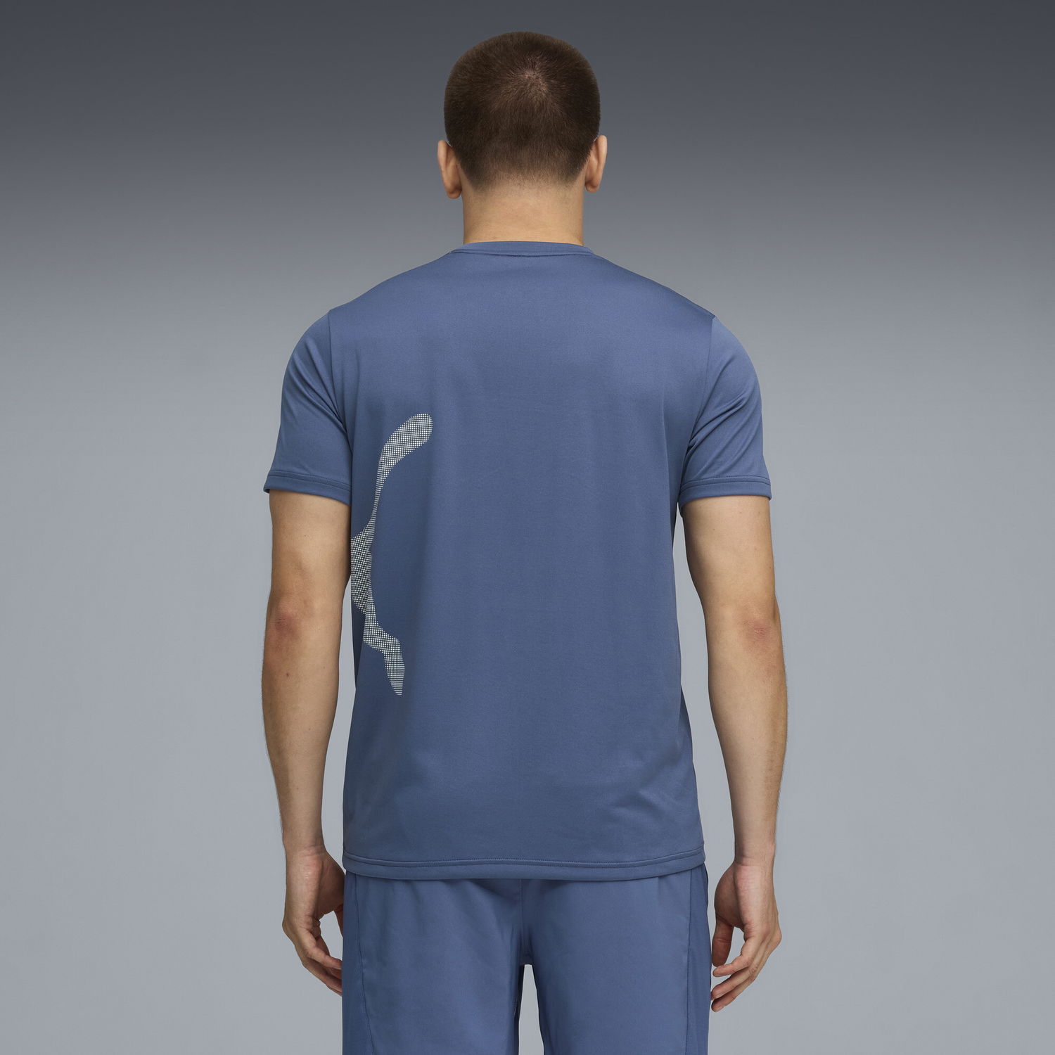 Tričko Puma Train All Day Big Logo T-Shirt Modrá | 526721_80, 1