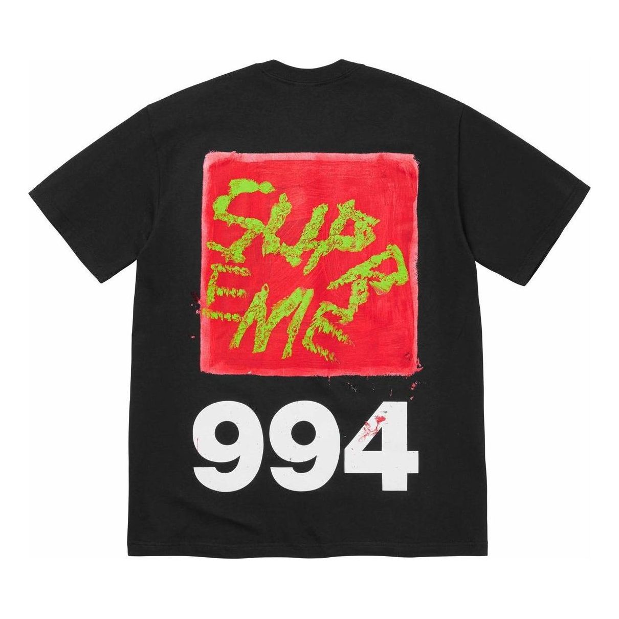 Tričko Supreme Paint Graphic Print Tee Čierna | SUP-SS24-158, 0