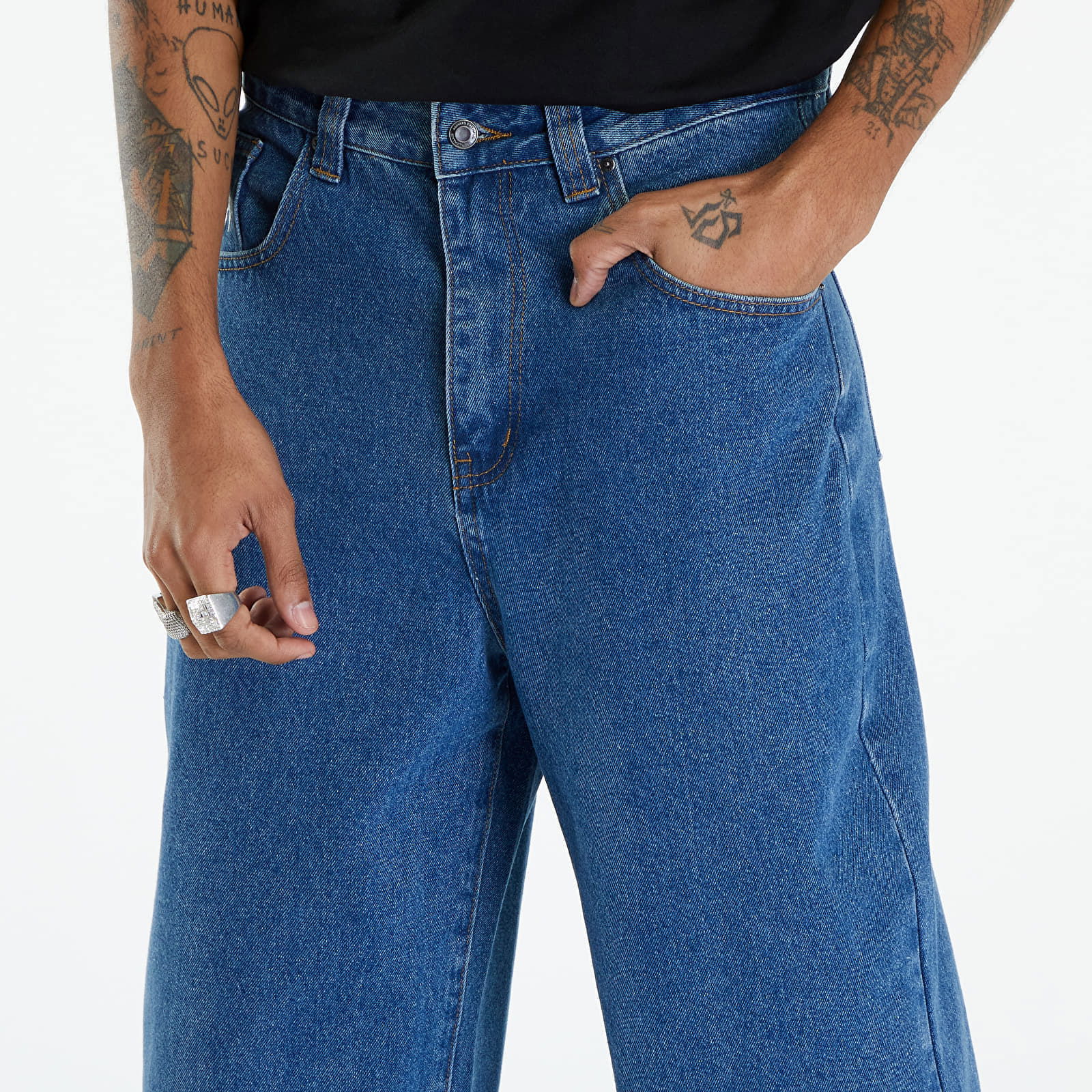 Casper Pant Feeler Washed Blue