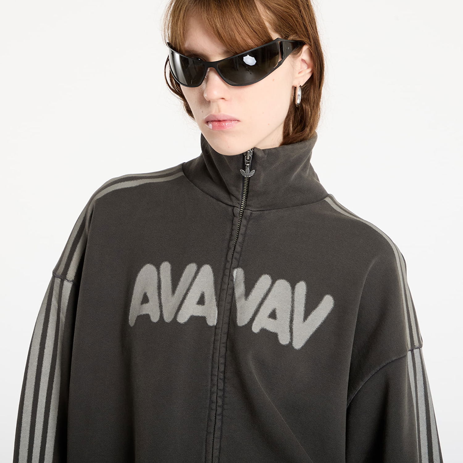 Mikina adidas Originals AVAVAV Terry Terry Track Top Šedá | JZ3025, 1