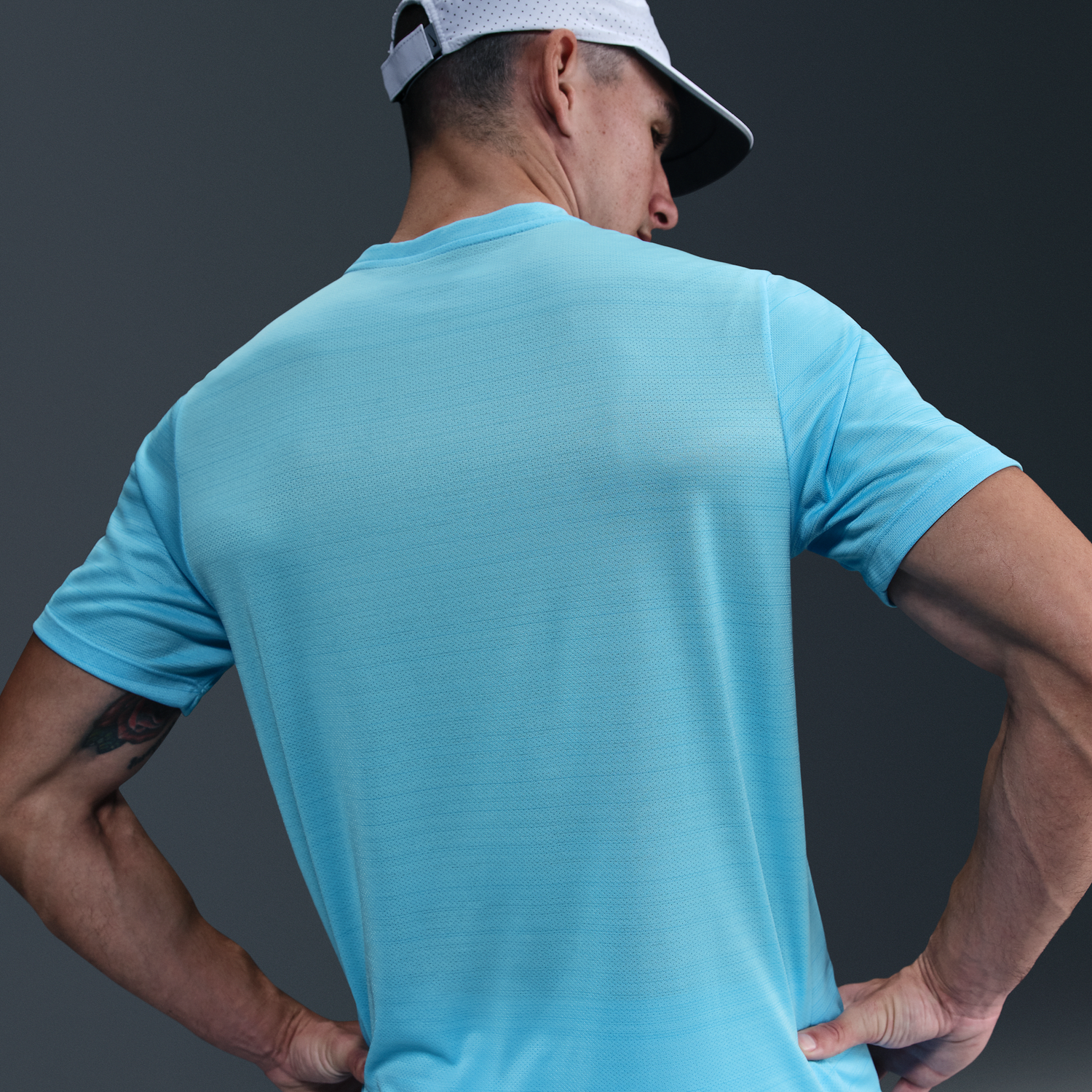 Tričko Nike Nike Miler Running T-Shirt Modrá | FZ4782-409, 1