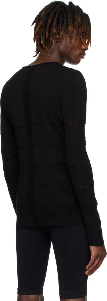 Sveter Rick Owens Rick Owens Hollywood Long Sleeve Sweater Čierna | RU01E5672 VILK, 2