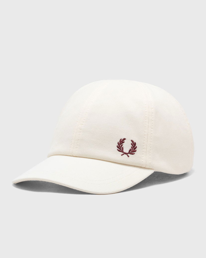 Šiltovka Fred Perry Classic Pique Cap Biela | HW6726-V84